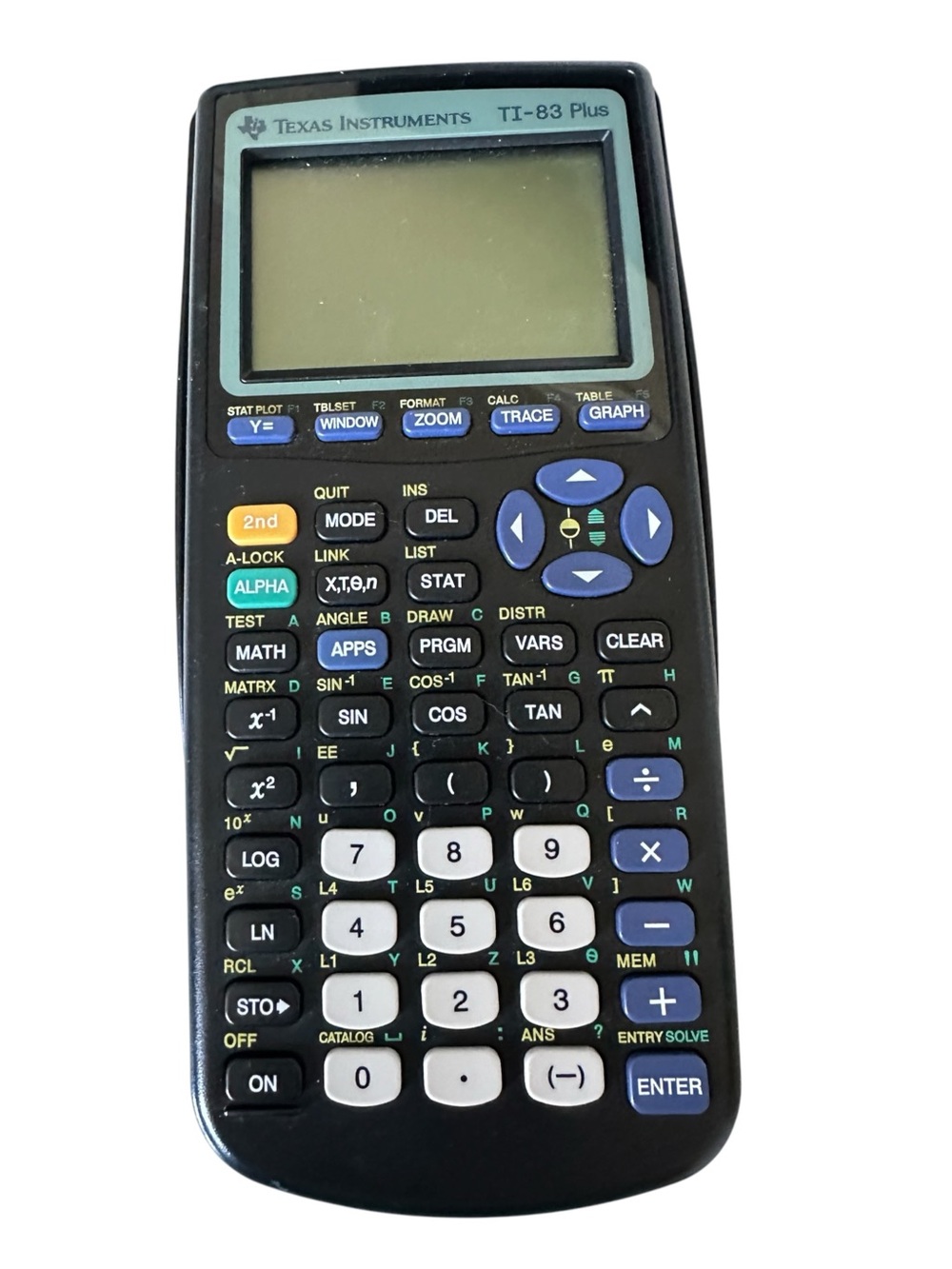 Texas Instruments TI-83 Plus Graphing Calculator Black Student Math
